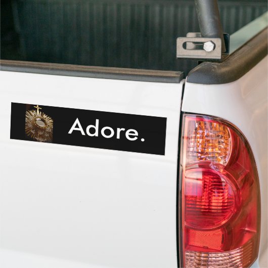 DSC_0130(1), Adore. Bumpersticker (Op Truck)