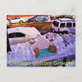 DSCF3081, Chicago, aangepast Snowfa Briefkaart