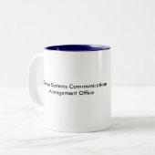 DSCMO Mok voor grote koffie (Voorkant links)