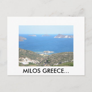 DSCN0492, MILOS GRIEKENLAND... BRIEFKAART