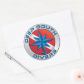 DSD Ronde Sticker (2 maten) (Envelop)