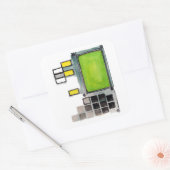 DSKY Apollo Begeleiding Computer Sticker (Envelop)