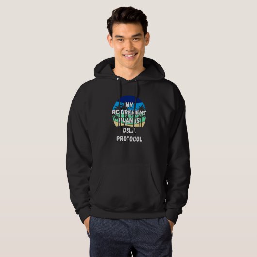 Dsla Protocol Crypto Mijn Pensioenplan is Dsla Pr. Hoodie (Voorkant volledig)