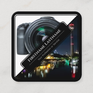 DSLR-cameralenzen voor fotografen videografen Vierkante Visitekaartje