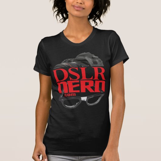 DSLR NERD T-SHIRT (Voorkant)