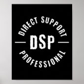 DSP Direct Support Professional DSP Nurse Poster (Voorkant)