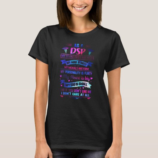 Dsp Zonneweek Grote Harde Directe Steun Persoonlij T-shirt (Voorkant)