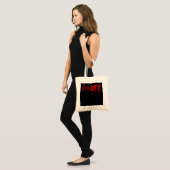 DST The BaDST Est 1913 Soror Delta Tote Bag (Voorkant (model))
