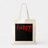 DST The BaDST Est 1913 Soror Delta Tote Bag (Achterkant)