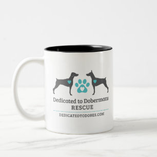 DTDR-Mok Tweekleurige Koffiemok