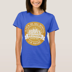 DTEA Reunion 1995 Blue n Gold T-shirt