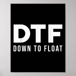 Dtf Down To Float - Tubing Rivier Float Trip _1 Poster