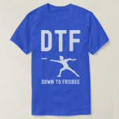 DTF Down To Frisbee Classic TShirt (Design devant)