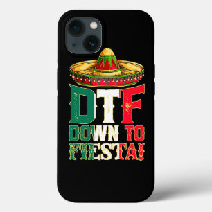 DTF naar Fiesta Mexico Cinco de Mayo Mannen Mexico iPhone 13 Hoesje
