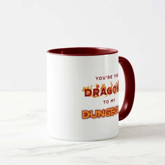 DTMD - Mug Maroon (Devant droit)
