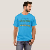 DTMD - T-shirt Turquoise (Devant entier)