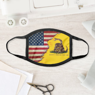 DTOM AMERICAN FLAG MASK MONDKAPJE