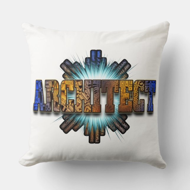 DTW-architecten — Merch Kussen (Voorkant)