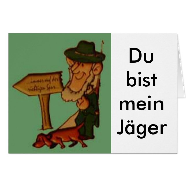 Du bist mein Jäger (Voorkant Horizontaal)