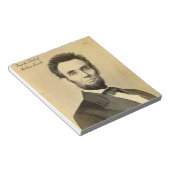Du Bloc-notes Abraham Lincoln (Incliné)