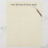 Du Bureau De... Avec Papeterie Crayon (Devant)