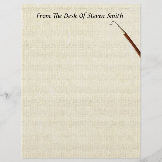 Du Bureau De... Avec Papeterie Crayon (Devant)