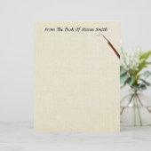 Du Bureau De... Avec Papeterie Crayon (Debout devant)