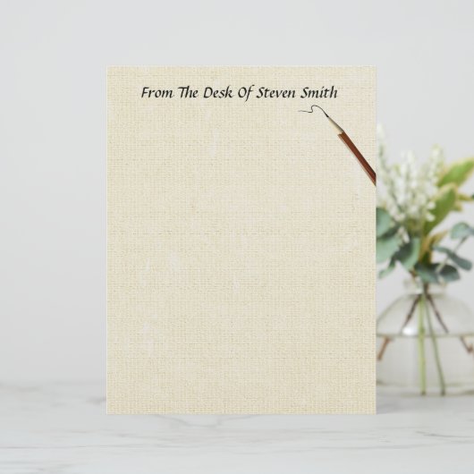 Du Bureau De... Avec Papeterie Crayon (Debout devant)