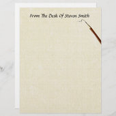 Du Bureau De... Avec Papeterie Crayon (Devant / Derrière)