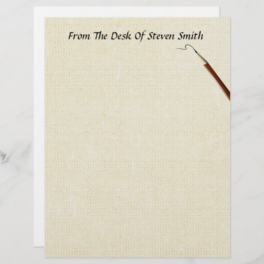 Du Bureau De... Avec Papeterie Crayon (Devant / Derrière)