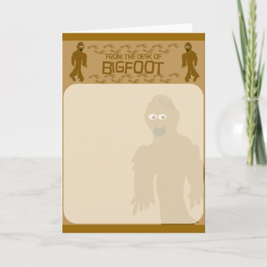 Du bureau de bigfoot ! (Devant)