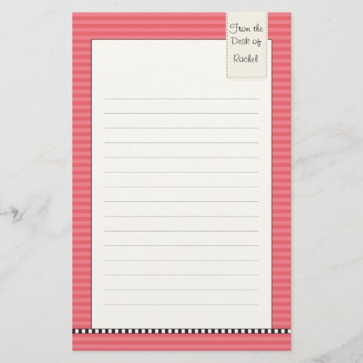 Du bureau… de la papeterie (Devant)