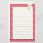 Du bureau… de la papeterie (Devant / Derrière)