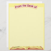 Du Bureau De Papeterie (Devant / Derrière)