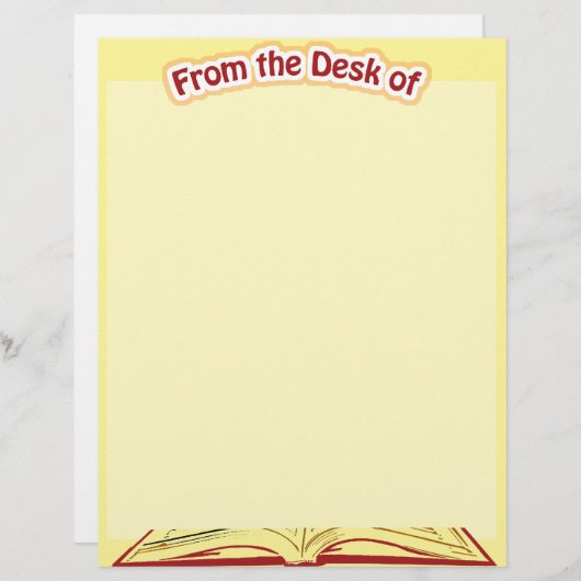 Du Bureau De Papeterie (Devant / Derrière)