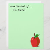 Du Bureau De... Papeterie Apple (Devant / Derrière)