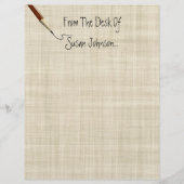 Du Bureau De... Papier à lettres (Devant)