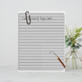 Du Bureau De ? ? ? Papier à lettres (Debout devant)