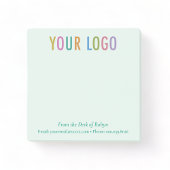 Du Bureau de Post-it® Notes avec Logo Vert