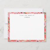 Du Bureau Du Modèle Floral Vibrant (Devant)