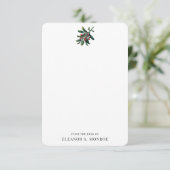 Du Bureau Du Nom Mistletoe De Vacances Cartes De N (Debout devant)
