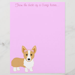 Du bureau d'un amoureux de Corgi... Papeterie