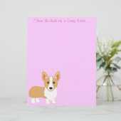 Du bureau d'un amoureux de Corgi... Papeterie (Debout devant)