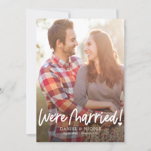 Du Faire-part de Mariage de couleur modifiable au