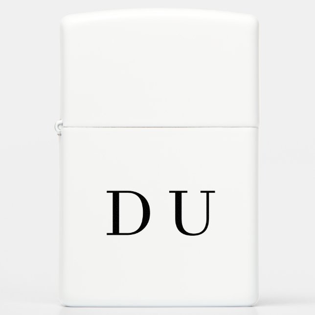 DU Initials Lighter – The Premium Gift Edition (Voorkant)