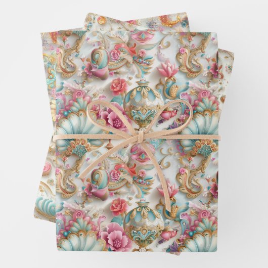 Du papier cadeau. (En situation)