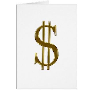 $ d'U.S.dollar d'or de signe
