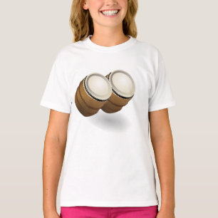 Dual Bongos Meisjes T-shirt