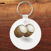 Dual Bongos-Sleutelhanger Sleutelhanger (Voorkant)