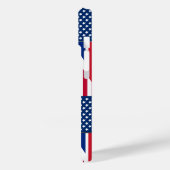 Dual Citizen American en British Flag Hoesje-Mate Case-Mate iPhone Case (Achterkant / Links)